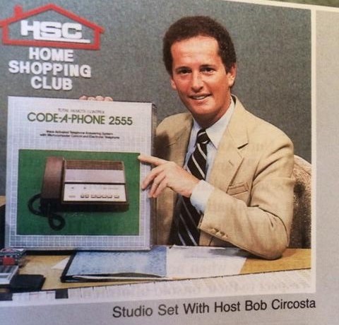Bob Circosta on live television